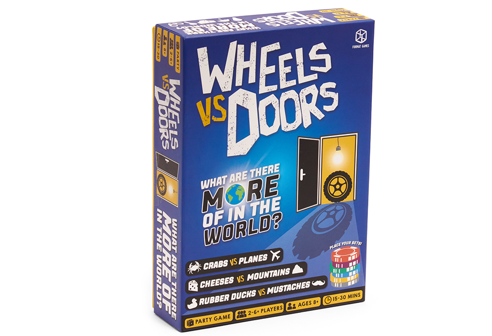 format games wheels vs doors party game, hilarious game based on social  media discussions